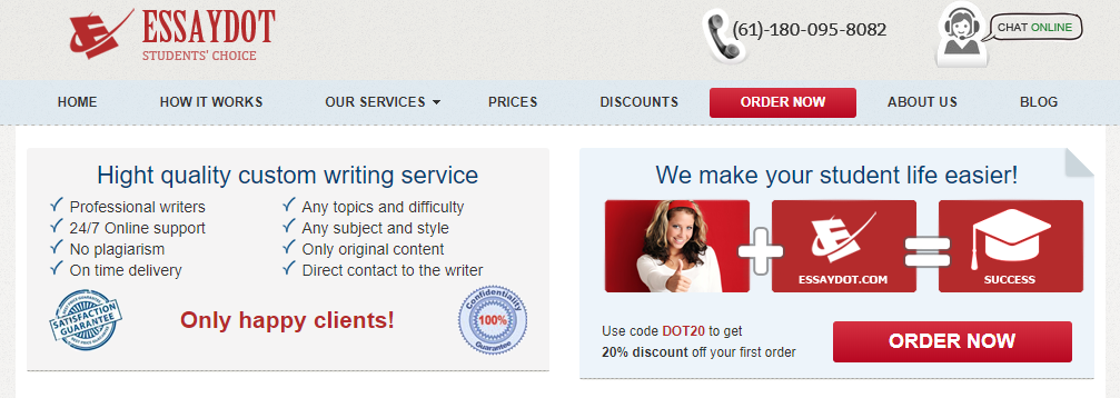 essaydot.com review